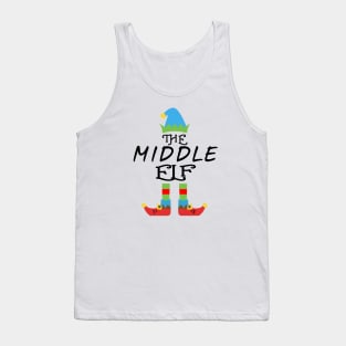 The Middle Elf Matching Family Group Christmas Party Tank Top